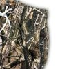 Men's Real Tree Print Mesh Shorts Lightweight Breathable Quick-Dry Running Gym Shorts for Outdoor Casual Wear