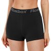 4" Women's Spandex Compression Shorts, 3 Pack Volleyball Shorts Athletic Biker Shorts for Workout Running Gym Yoga