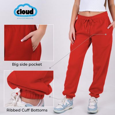 3 Pack Womens Sweatpants Comfortable Fleece Ladies Joggers