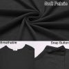 Unisex Post Surgery Shirt Open Back Hospital Shirts for Men Tear Away Snap Surgical Tops Soft Adaptive Clothing