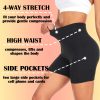 4 Pack Biker Shorts for Women with Pockets ?C 5" High Waisted Tummy Control Workout Yoga Running Gym Tennis Shorts
