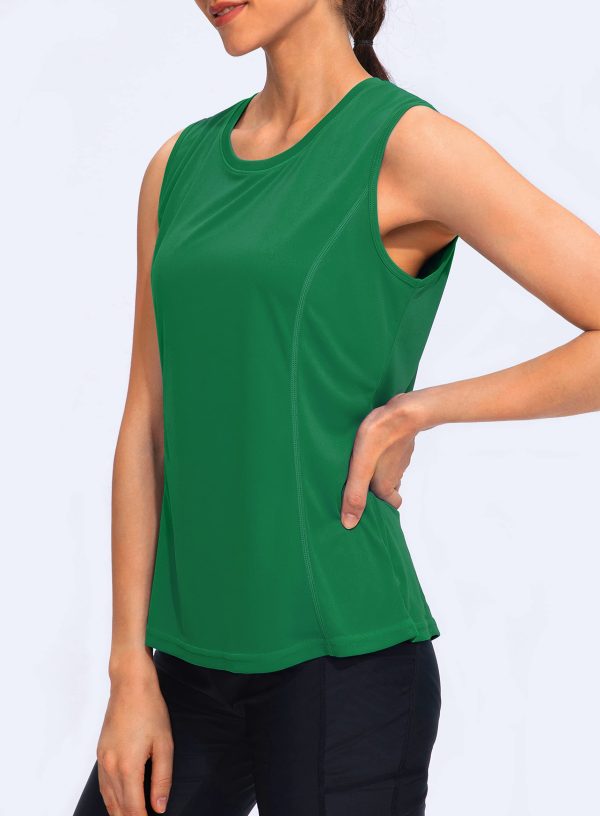 71BDy4jR-eL.jpg Women's Workout Tank Tops Lightweight Sleeveless Shirts for Women Loose Fit Tops for Athletic Running Tennis Yoga