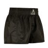 Muay Thai Shorts - Kickboxing Short Boxing Trunks for Men & Women - 50/50 Classic Infinity Resolute