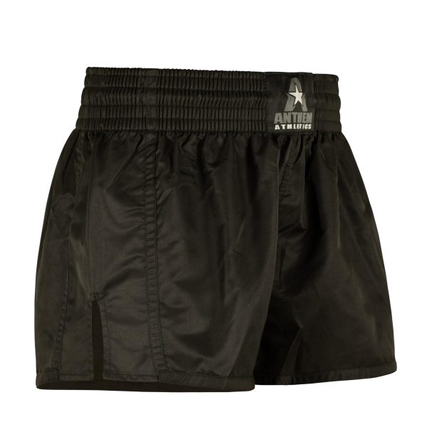 71BzSqLXkL.jpg Muay Thai Shorts - Kickboxing Short Boxing Trunks for Men & Women - 50/50 Classic Infinity Resolute