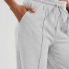 Womens Wide Leg Sweatpants High Waisted Baggy Pants Drawstring Athletic Joggers