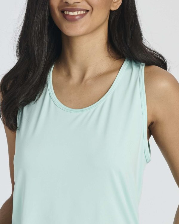 71FrBejT-VL.jpg 5 Pack: Women's Crossback Keyhole Open Back Workout Tank Top Dry-Fit Sleeveless Yoga Gym (Available in Plus)