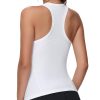Women's Racerback Workout Tank Tops Slim Fit Soft Sleeveless Yoga Shirts