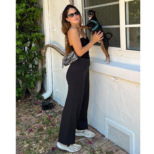 3 Pack Women's Wide Leg Pants with Pockets High Waist Loose Sweatpants Casual Lounge Yoga Workout Palazzo
