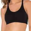 Women's Adjustable Shirred Front Racerback Sports Bra Multi Packs!