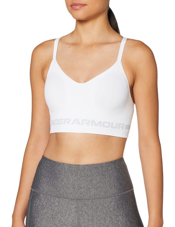 71LIn7wmY7S.jpg Women's Seamless Low Impact Long Sports Bra