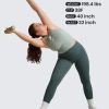 Womens Seamless Ribbed Longline High Neck Sports Bra - Racerback Padded Slim Fit Crop Tank Top with Built in Pads