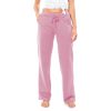 Women's 2 Pack Ultra Soft French Terry Cotton Drawstring Yoga Lounge Long Pants