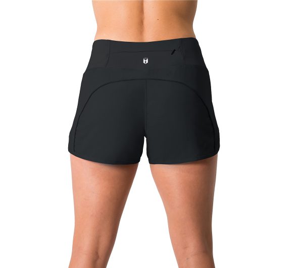 71Ng3sLWqIS.jpg Womens 3" Lightweight Running WOD Volleyball Shorts Workout Mesh Liner Zip Pocket