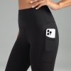 Women's High Waisted Yoga Pants 7/8 Length Leggings with Pockets