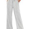Womens Wide Leg Sweatpants High Waisted Baggy Pants Drawstring Athletic Joggers