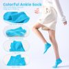 20 Pairs Womens Ankle Socks Low Cut Athletic Running Sports Colorful Short Socks with Tab