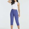 3 Pack: Women's Ribbed Capri Jogger Lounge Sweatpants with Pockets Yoga Workout (Available in Plus Size)
