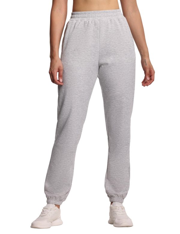 71TcwHZ7D4L.jpg Women's Baggy Cinch Bottom Sweatpants Lightweight Workout Joggers Pants with Pockets