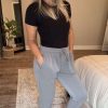 3 Pack: Women's Fleece Jogger Sweatpants (Available in Plus Size)