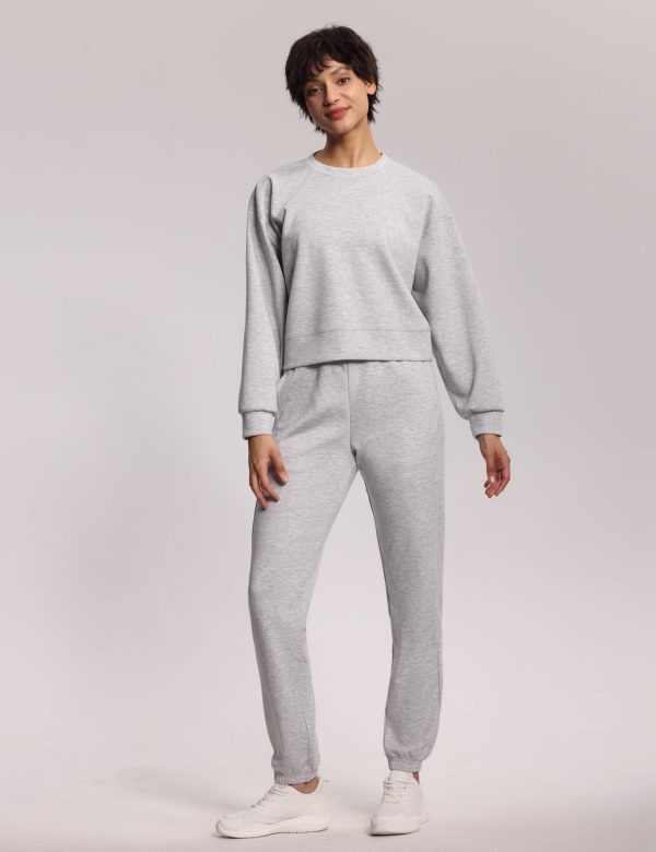 71WXmJODfdL.jpg Women's Baggy Cinch Bottom Sweatpants Lightweight Workout Joggers Pants with Pockets