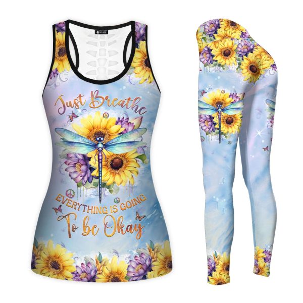 71WvTmqBkSL.jpg Women Workout Sets, Yoga Sets for Women 2 Piece, Women's Activewear Leggings, Tank Top and Leggings Set