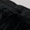 Women's Petite Wide Leg Sweatpants Cotton Pants with Pockets
