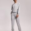 Women's Baggy Cinch Bottom Sweatpants Lightweight Workout Joggers Pants with Pockets
