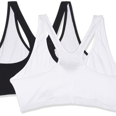 Women's X-Temp Wireless Bra Pack, Stretch Pullover Bra, Low-Impact Racerback Bra, 2-Pack