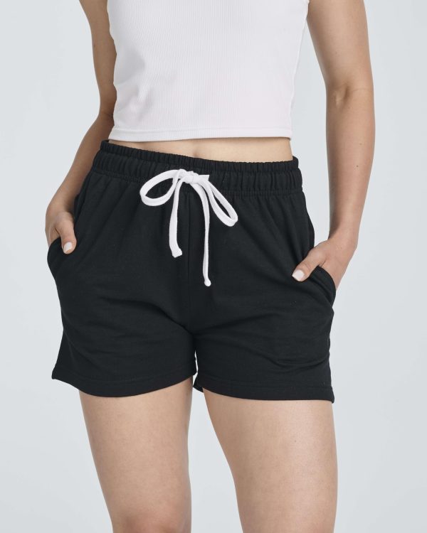 71byOdgrXVL.jpg 3 Pack: Women??s Cotton French Terry Shorts Pockets - Casual Athletic Lounge (Available in Plus)
