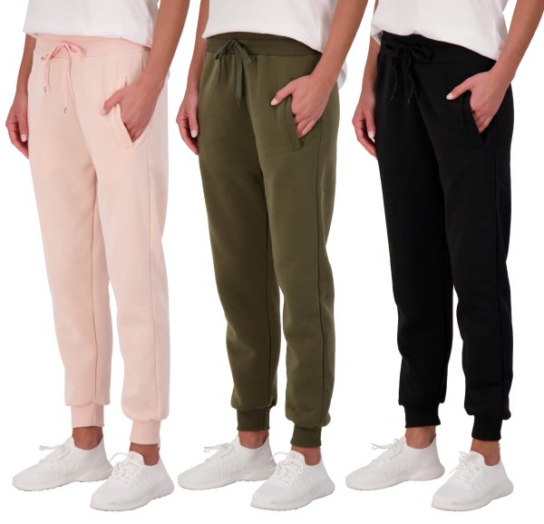 71cA0K5rDQL.jpg 3 Pack: Women's Ultra-Soft & Warm Fleece Joggers Sweatpants with Pocket (Available in Plus Size)