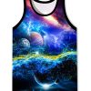 Men's 3D Tank Tops Summer Casual Novelty Sleeveless Shirt Unisex Colorful Graphics Top Tees Shirt