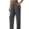 3 Pcs Women's Wide Leg Yoga Pant Comfy Loose High Waist Lounge Waist Lounge Casual Athletic Workout Joggers Apparel