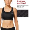 Sports Bras for Women High Impact Support Racerback Sports Bra Plus Size No Underwire for Running Workout