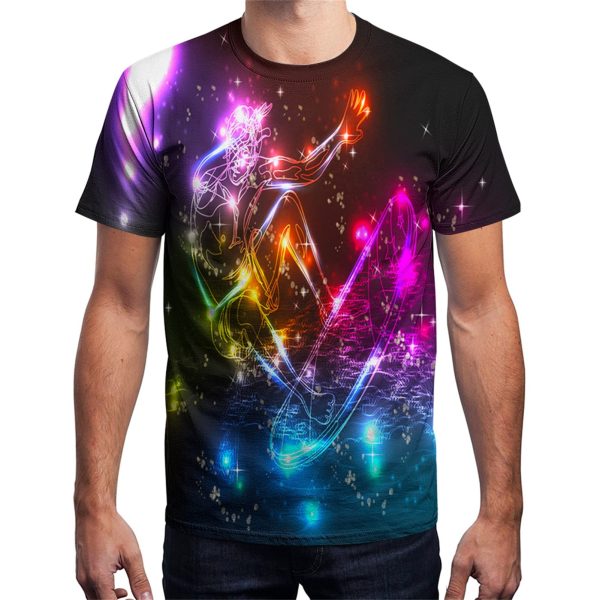 71n4PR6eTHL.jpg Men and Women Shirts Unisex 3D Fashion Printed Shirts for Adults Short Sleeve Top T-Shirts