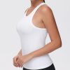 Women's Racerback Workout Tank Tops Slim Fit Soft Sleeveless Yoga Shirts