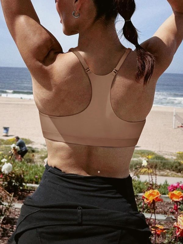 71np6spHVnL.jpg Women's Racerback Wireless No Padded Comfortable Sleep Bralettes Bras for Women
