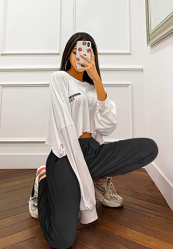 71pY2qRt6fL.jpg Womens Yoga Sweatpants Loose Lightweight Workout Joggers Pants Drawstring Comfy Casual Lounge Pants with Pockets