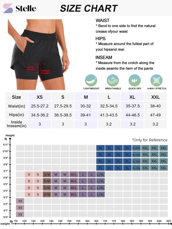 71rpGb-oY9L.jpg Women 2 in 1 Running Shorts High Waisted Athletic Shorts Gym Workout Shorts with Liner Zipper Pockets