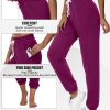 3 Pcs Women's Joggers Pants Casual Soft Sweatpants Lounge Pants High Waisted Athletic Joggers with Pockets