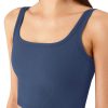 Women's Seamless Sports Bra Workout Crop Top Ribbed Padded Longline Wirefree Medium Support Tank Tops Fitness