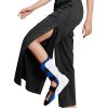 Deyeek Tear Away Pants for Women Side Snap Button Sweatpants Loose Fit Casual Post Surgery Adaptive Clothing with Pockets