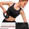 Front Closure Sports Bras for Women High Support Large Bust Supportive Sports Bra High Impact for Running