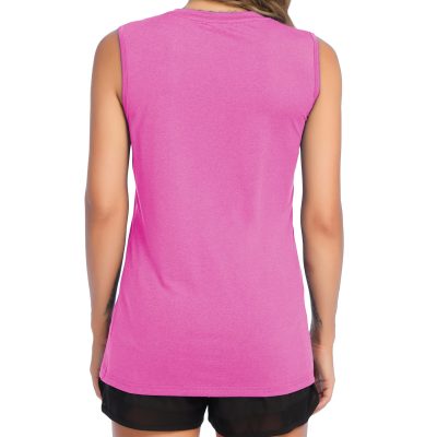 Women's Sleeveless Athletic Shirts Lightweight Sports Shirt Quick Dry Yoga Tank Tops Muscle Tank