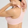 Women's Full Coverage Front Closure Posture Back Unpadded Wirefree Everyday Bra -Comfort and Double Support