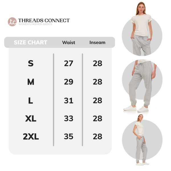 71zvDv654dL.jpg High Waisted Sweatpants for Women ?C Cinch Bottom Fleece Womens Oversized Joggers