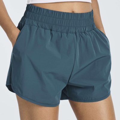 4 Pack Women's 2.5'' High Waisted Running Shorts with Liner - Quick Dry, Dry Fit, Gym Workout