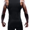 Men's 3 Pack Athletic Compression Under Base Layer Sport Tank Top
