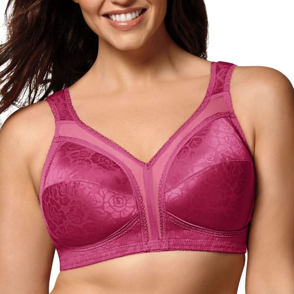817EZvZlXL.jpg Women's 18 Hour Full-Coverage Comfort-Strap Wireless Bra, Multipack
