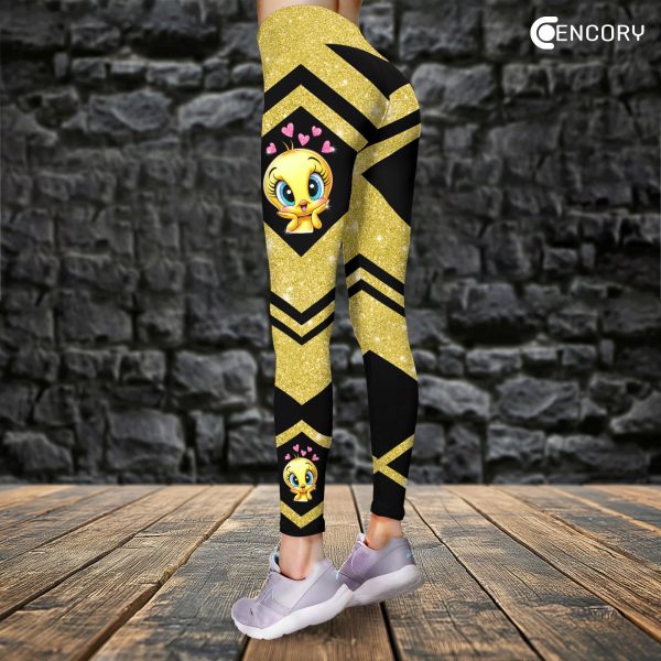 817pdrI3UL.jpg Cartoon Character Yoga Sets for Women 2 Piece, Women Workout Sets, Tank Top and Leggings Set, Women's Activewear Leggings
