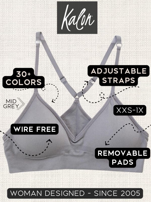 819yO7uHHDL.jpg Women??s 4 Pack Racerback Sports Bralette Seamless Wireless Comfort Bra